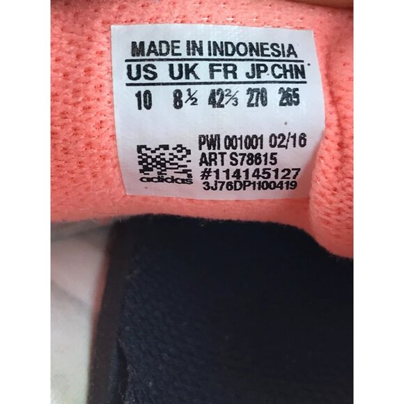 Adidas Womens Gray Coral Element Refresh S78815 Lace Up Running Shoes Size US 10 - Picture 9 of 9